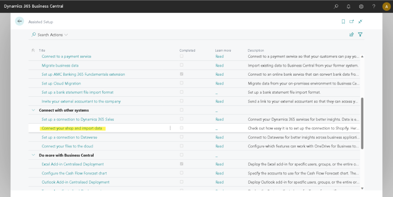 Microsoft Power Dashboard 01 Streamlining Operations How to Connect Microsoft Power Platform with Business Central